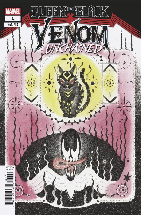Queen in Black: Venom Unchained #1 - Peach Momoko Variant Comic