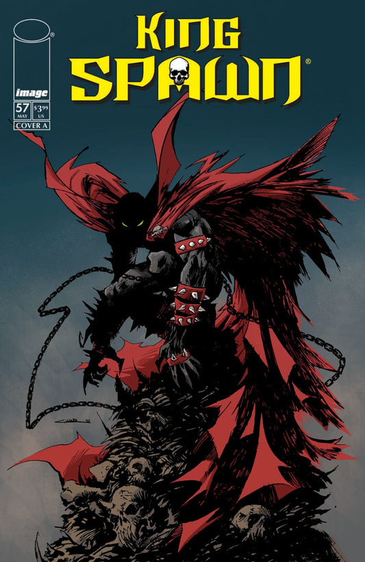 Cover of King Spawn #57 Cover A variant art by Yildiray Cinar, Image Comics