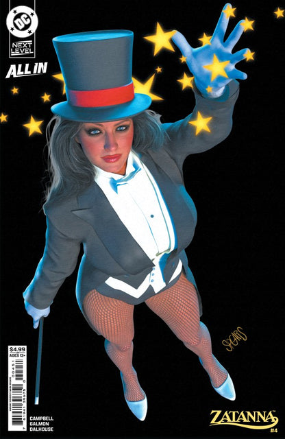 Cover of Zatanna (2026) #4 Cover E by Mark Spears card stock variant, DC Comics