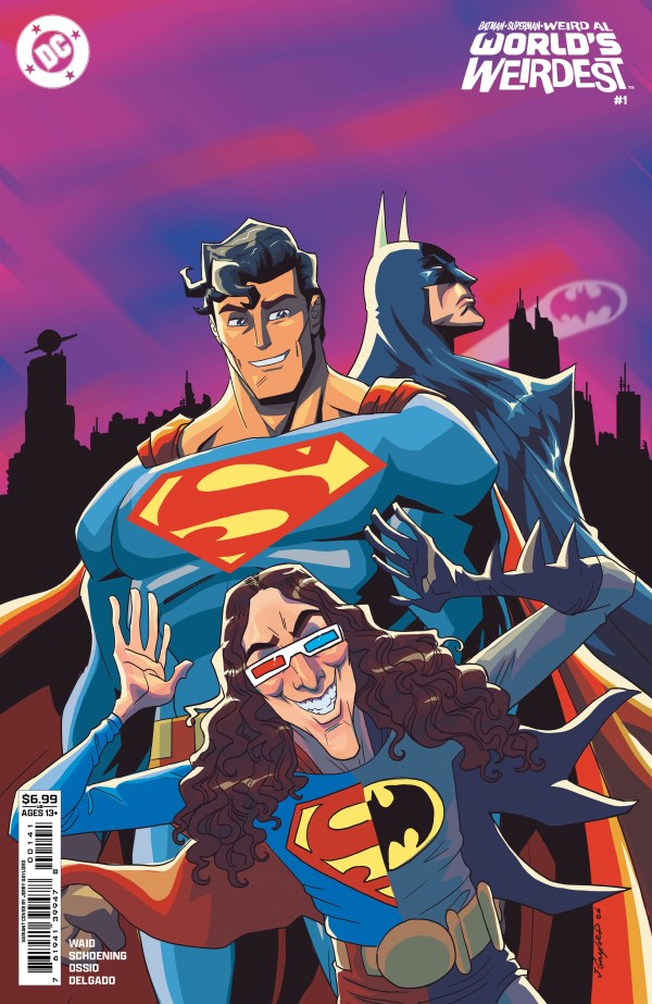 Batman Superman Weird Al Worlds Weirdest #1 - Cover D Jerry Gaylord