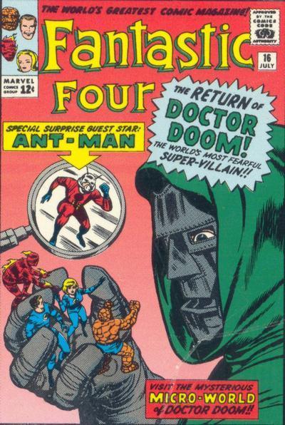 Fantastic Four #16 cover
