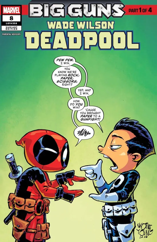 Wade Wilson: Deadpool #8 Skottie Young Variant comic book cover