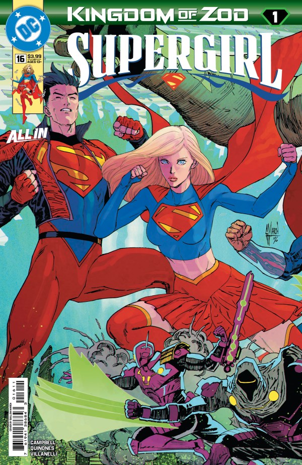 Supergirl #16 Cover A Guillem March Connecting Variant Kingdom of Zod