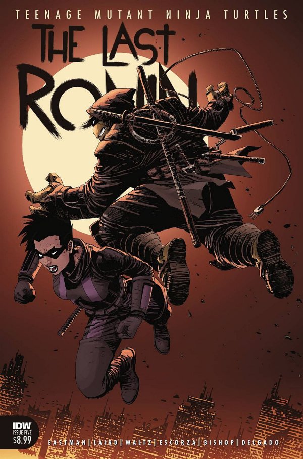 TMNT The Last Ronin #5 Cover