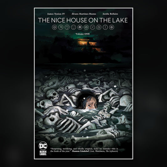 The Nice House on the Lake Vol 1 TPB cover by Álvaro Martínez Bueno, DC Black Label, square product image