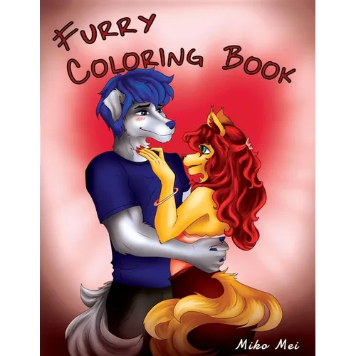 Furry Coloring Book: Coloring Book of Furries for Adults & Children