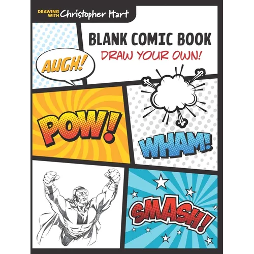 Blank Comic Book: Draw Your Own!