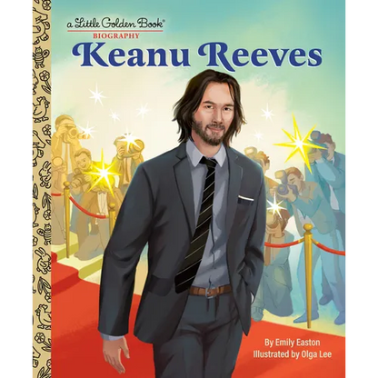 Keanu Reeves: A Little Golden Book Biography - Hardcover
