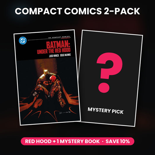 Red Hood Compact Comics 2-Pack: Batman: Under the Red Hood DC Compact Comics edition plus one mystery Compact Comic, save 10%