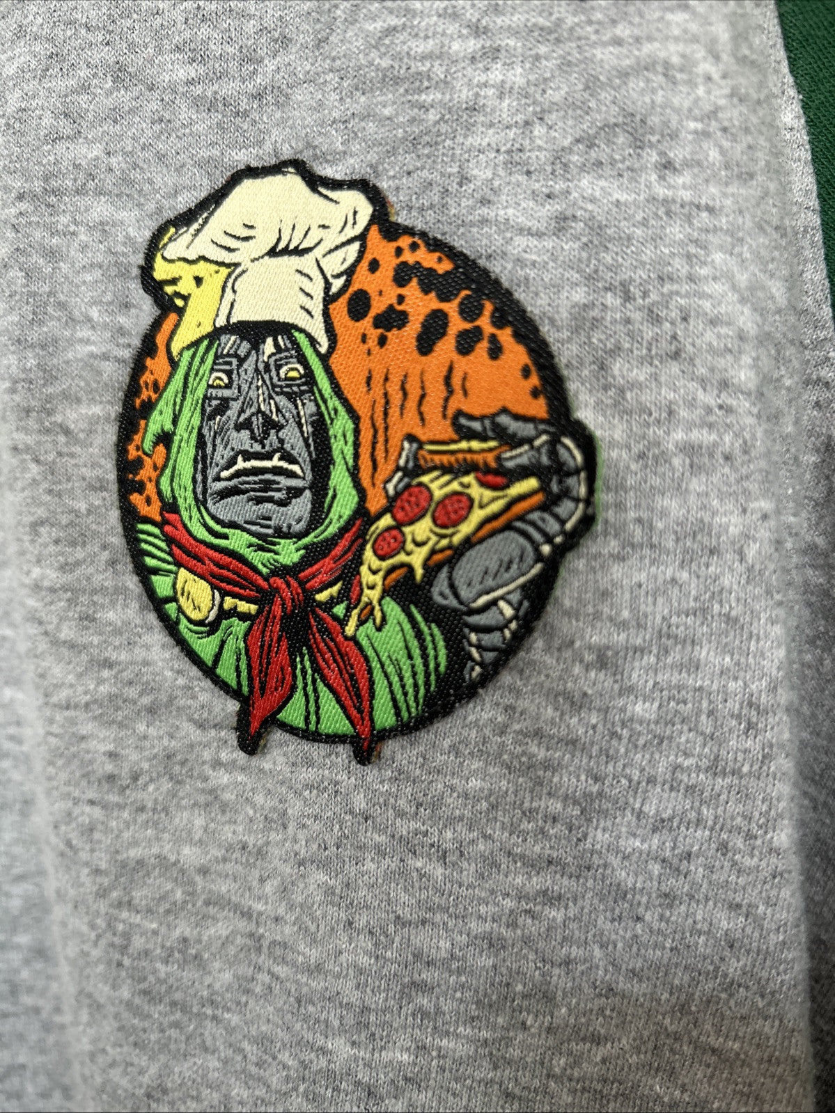 Custom Marvel Doctor Doom’s Pizzeria Baseball Shirt – Rare Fan-Made Tee XL