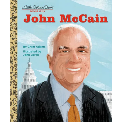 John McCain: A Little Golden Book Biography - Hardcover
