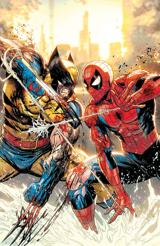 Spider-Man & Wolverine #1 Tyler Kirkham virgin variant cover – Unknown Comics exclusive