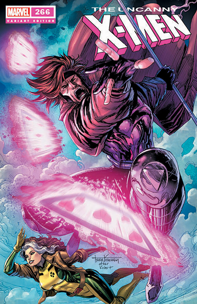 Uncanny X-Men #266 Tyler Kirkham facsimile edition variant 1st Gambit cover – Unknown Comics exclusive