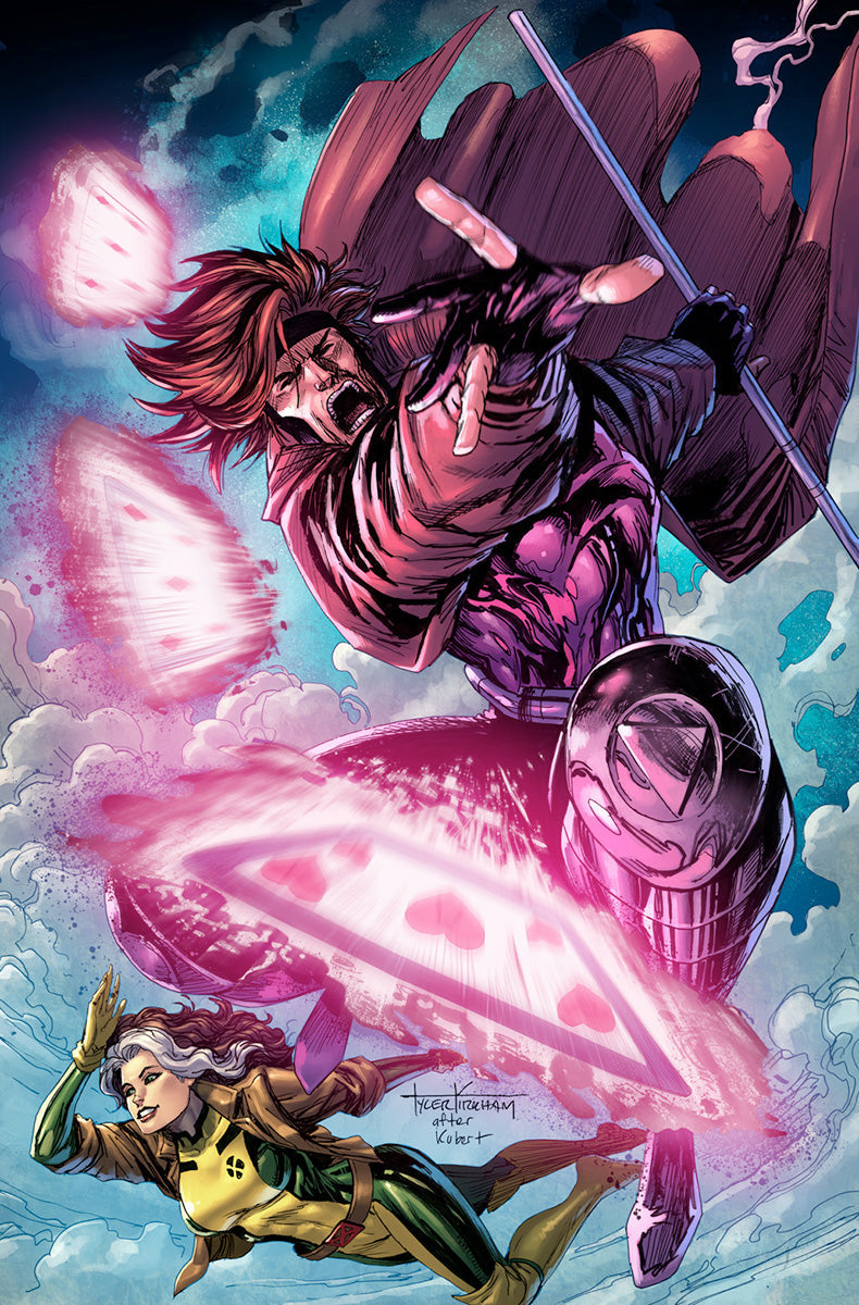 Uncanny X-Men #266 Tyler Kirkham facsimile edition virgin variant 1st Gambit cover – Unknown Comics exclusive