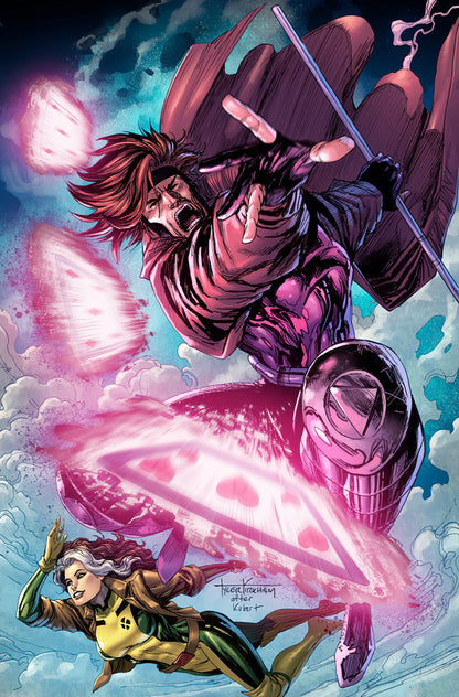 Uncanny X-Men #266 Tyler Kirkham facsimile edition virgin variant 1st Gambit cover – Unknown Comics exclusive