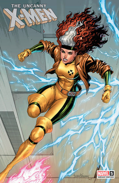 Uncanny X-Men #5 Tyler Kirkham variant, signed by Tyler Kirkham, alternate view – Unknown Comics exclusive