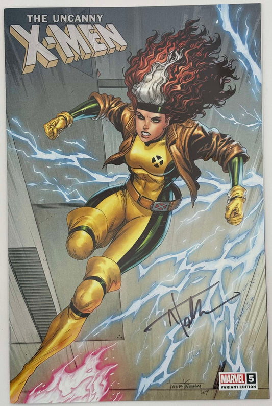 Uncanny X-Men #5 Tyler Kirkham variant, signed by Tyler Kirkham – Unknown Comics exclusive