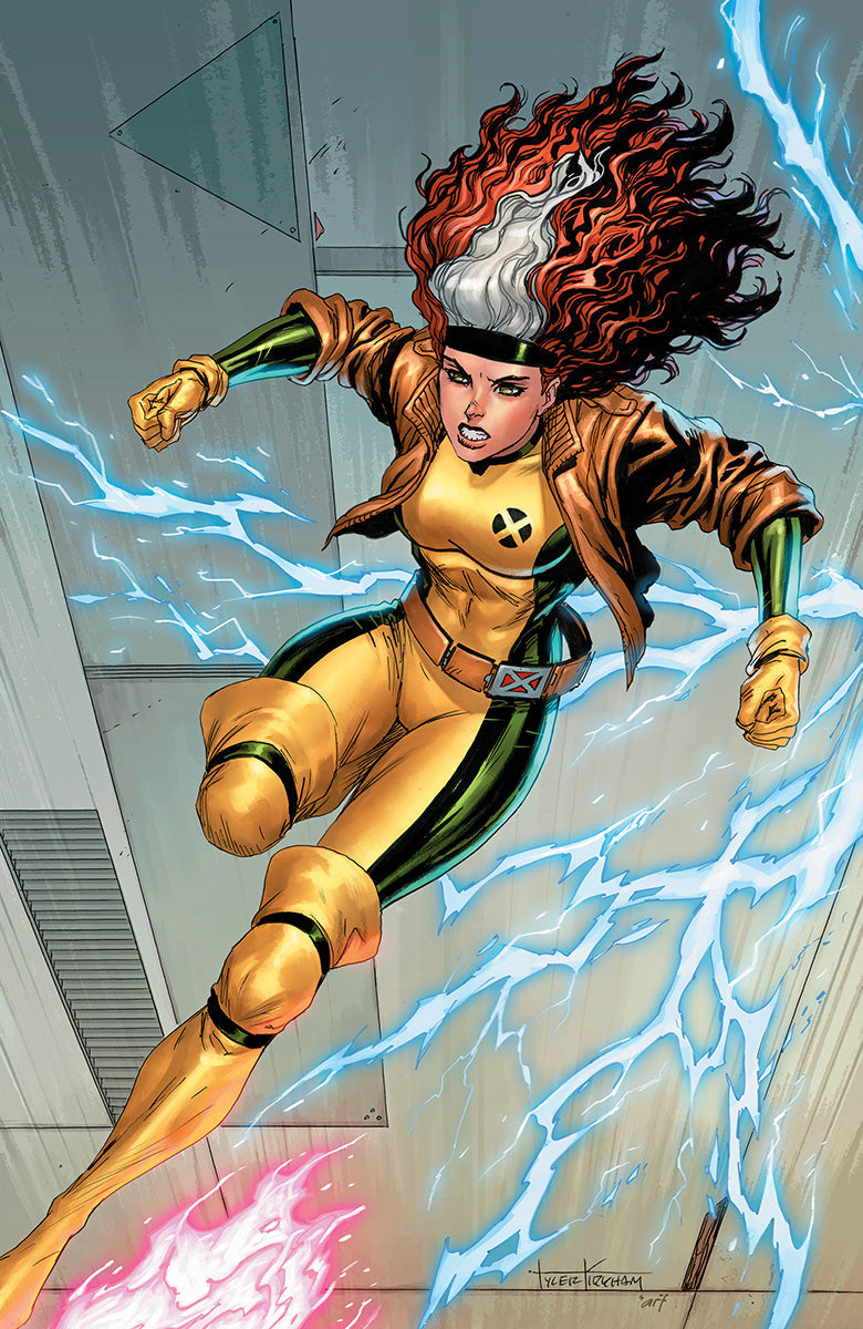 Uncanny X-Men #5 Tyler Kirkham virgin variant, signed by Tyler Kirkham, alternate view – Unknown Comics exclusive