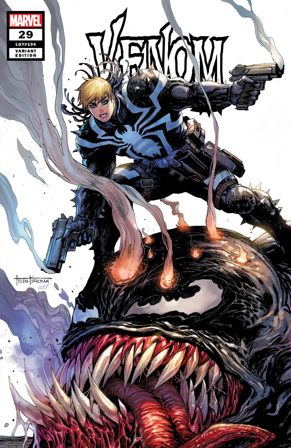 Venom #29 Tyler Kirkham secret variant cover – Unknown Comics exclusive
