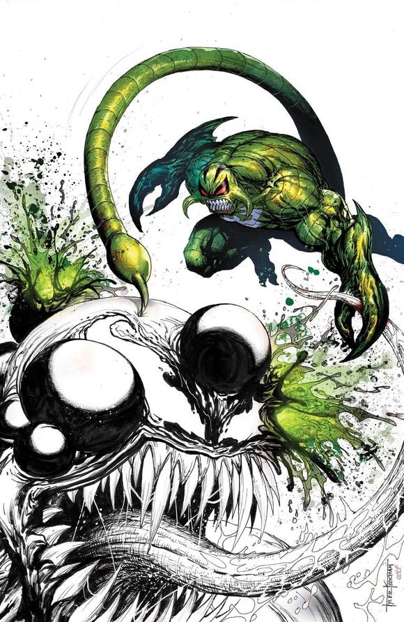 Venom #30 virgin Tyler Kirkham color splash variant cover – Unknown Comics exclusive