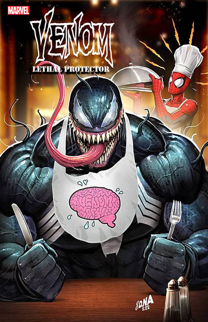 Venom: Lethal Protector #1 David Nakayama 1:25 incentive variant, signed by David Nakayama – Unknown Comics exclusive