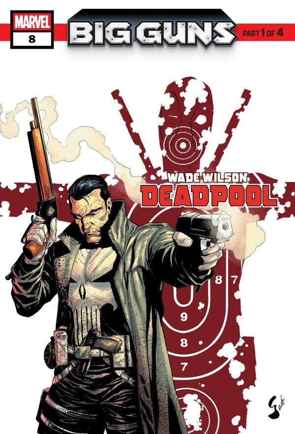 Wade Wilson Deadpool #8 cover, Marvel Comics series by Benjamin Percy and Geoff Shaw, September 2026