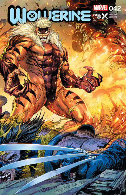 Wolverine #42 Tyler Kirkham variant, signed by Tyler Kirkham – Unknown Comics exclusive