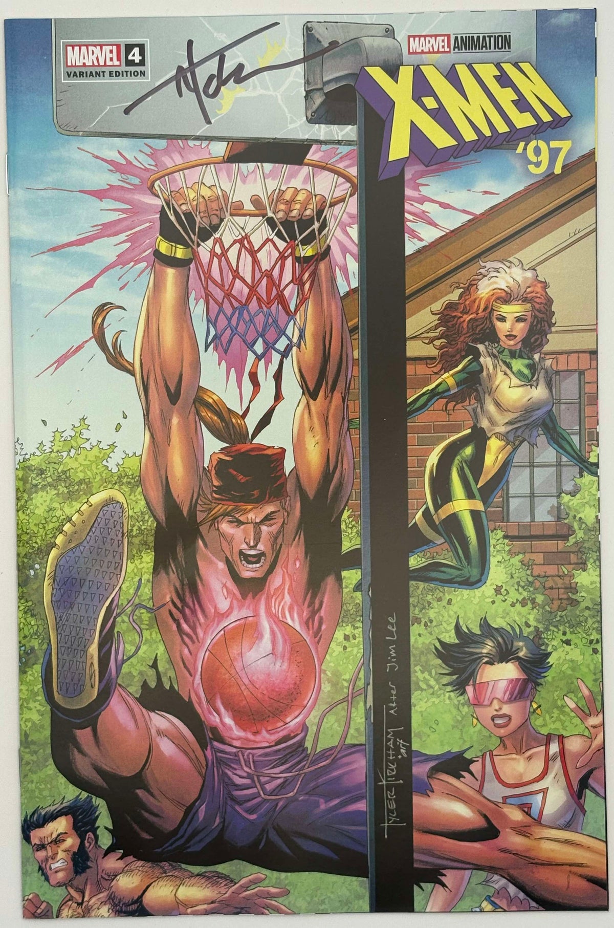 X-Men '97 #4 Tyler Kirkham variant, signed by Tyler Kirkham – Unknown Comics exclusive
