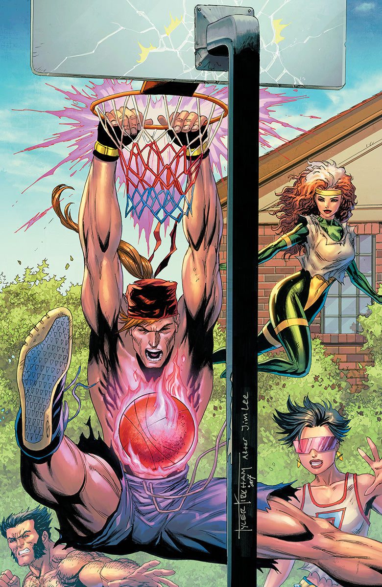 X-Men '97 #4 Tyler Kirkham virgin variant cover, alternate view – Unknown Comics exclusive