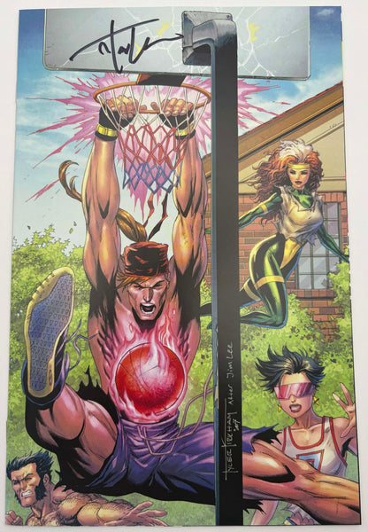 X-Men '97 #4 Tyler Kirkham virgin variant, photo of signed copy