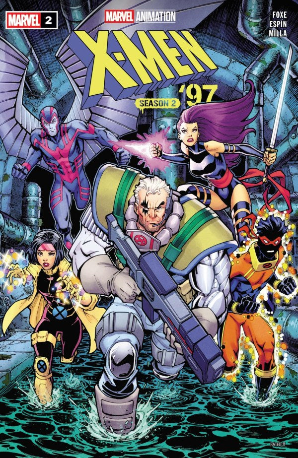 Cover of X-Men '97: Season Two #2 — main cover art by Todd Nauck featuring Cable, Marvel Comics 2026