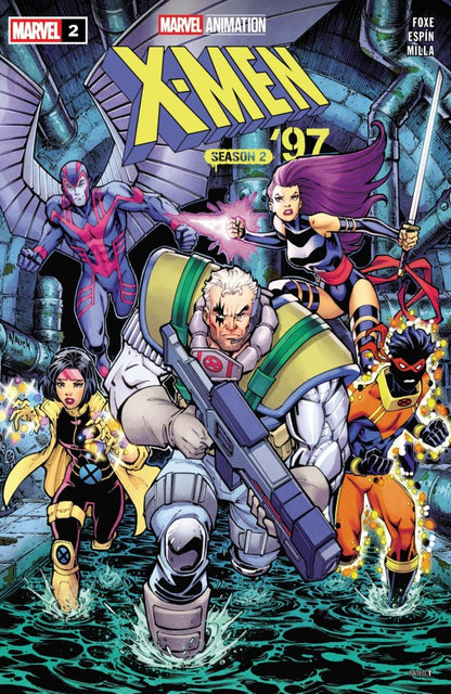 Cover of X-Men '97: Season Two #2 — main cover art by Todd Nauck featuring Cable, Marvel Comics 2026