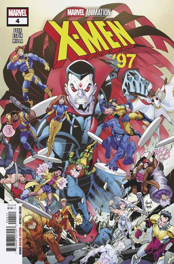 X-Men 97 Season Two #4 cover by Todd Nauck, Marvel Comics animated series tie-in, September 2026